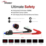 ROOBOOST 1500A Peak Car Jump Starter, up to 7L Gas or 5L Diesel