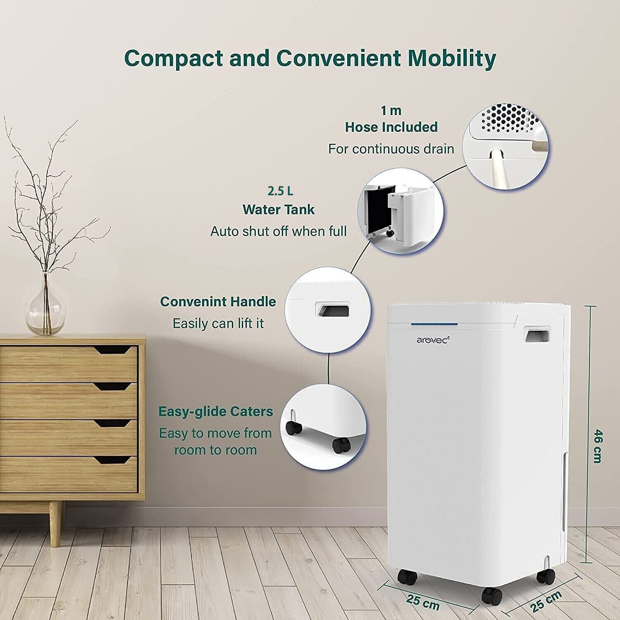 AroDry-P16_Dehumidifier and Air purifier 